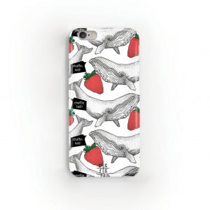 Whale & Strawberry Phone Case